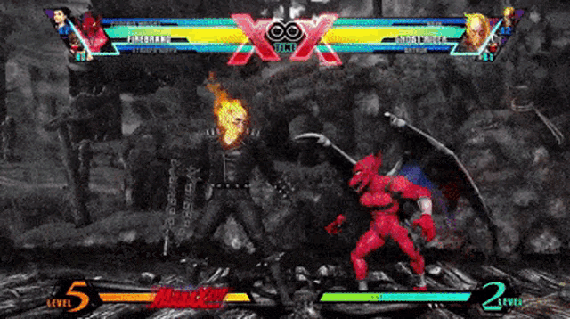Firebrand Red Arremer GIF - Firebrand Red Arremer Marvel Vs Capcom GIFs