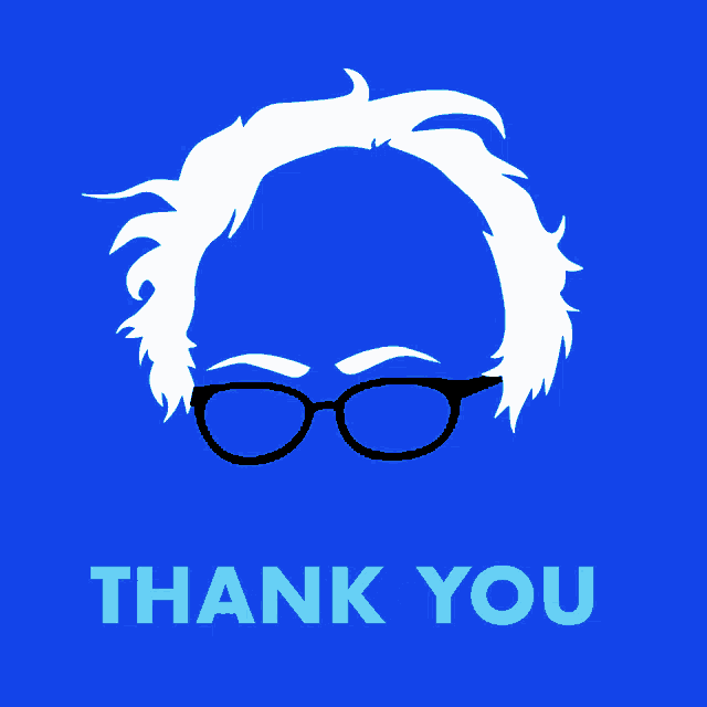 Thank You Bernie GIF