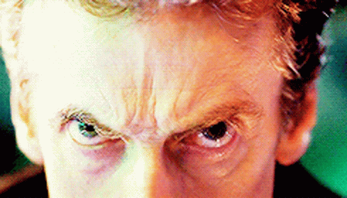 Attack Eyebrows Serious GIF - Attack Eyebrows Serious Doctor Who GIFs