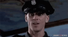 Johnny Sins Shookt GIF - Johnny Sins Shookt Police Officer GIFs