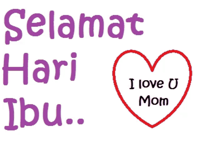 a heart that says i love u mom