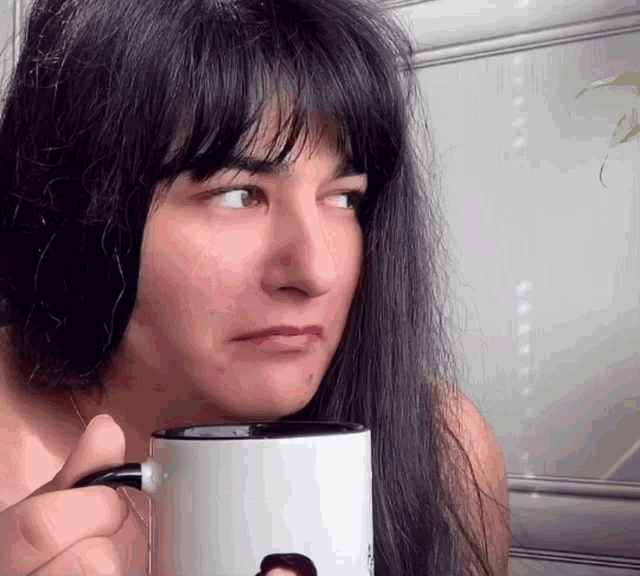Good Morning Sad Morning GIF - Good Morning Sad Morning Cup GIFs