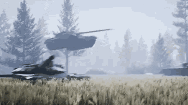 Coming Helicopter Tank GIF - Coming Helicopter Tank Flying Tank GIFs