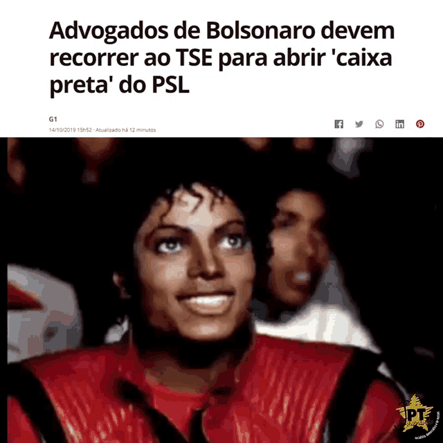 Caixa Preta Psl Bolsonaro GIF - Caixa Preta Psl Bolsonaro Michael Jackson GIFs