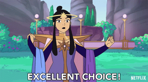 Excellent Choice Castaspella GIF - Excellent Choice Castaspella She Ra And The Princesses Of Power GIFs
