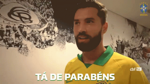 Ta De Parabens Cbf GIF - Ta De Parabens Cbf Confederacao Brasileira De Futebol GIFs