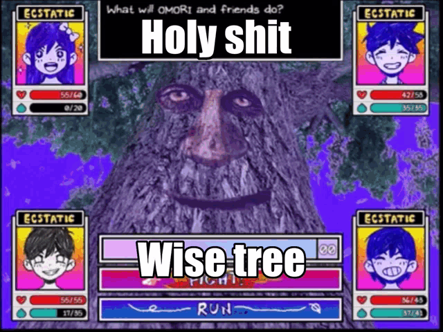 Wise Mystical Tree Wise GIF - Wise Mystical Tree Wise Omori GIFs
