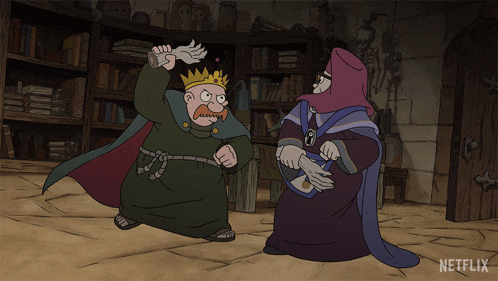 Fighting Each Other King Zøg GIF - Fighting Each Other King Zøg Cloyd GIFs
