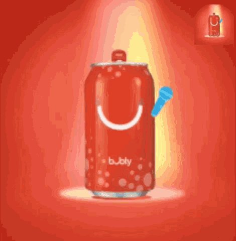 Bubly Can GIF - Bubly Can Karaoke GIFs