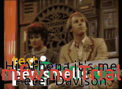 No Trial Doctor Who GIF - No Trial Doctor Who Peter Davison GIFs