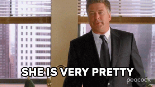 She Is Very Pretty Jack Donaghy GIF - She Is Very Pretty Jack Donaghy 30rock GIFs
