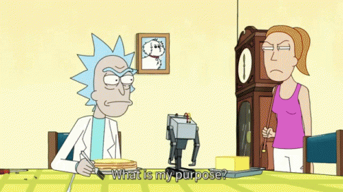 Rick And Morty Pass The Butter GIF - Rick And Morty Pass The Butter Purpose Of Life GIFs