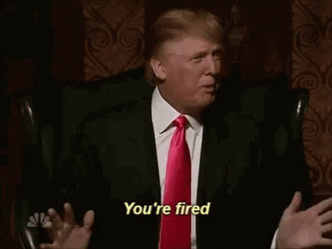 Youre Fired Trump GIF - Youre Fired Trump Apprentice GIFs