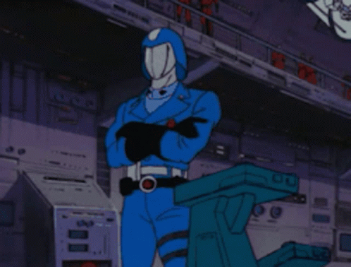 Gi Joe Cobra Commander GIF - Gi Joe Cobra Commander Waiting GIFs