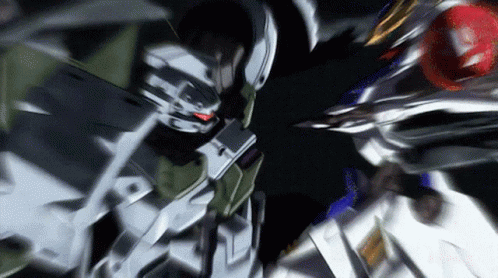 Lupus Gundam GIF - Lupus Gundam Fight GIFs