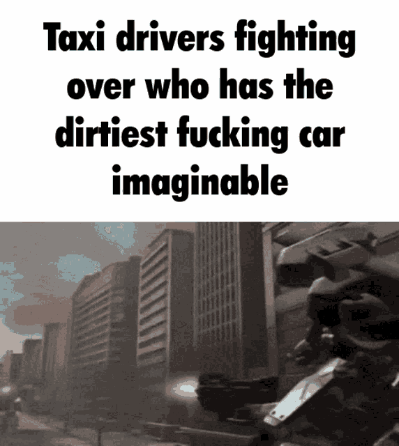 Armored Core Taxi Driver GIF - Armored Core Taxi Driver Dirty Car GIFs