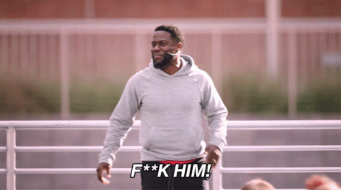 Fuck Him Kevin Hart GIF - Fuck Him Kevin Hart What The Fit GIFs