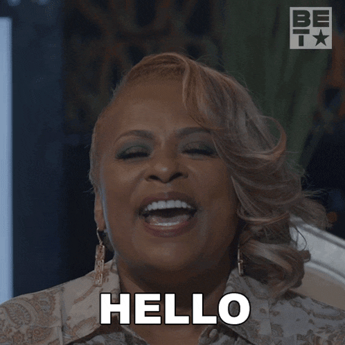 a woman with her mouth open and the word everyone on her face
