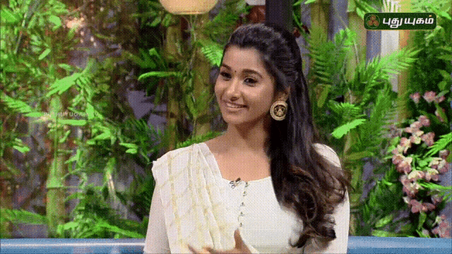 Priya Bhavani Shankar Adjusting Her Hair GIF