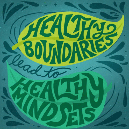 Healthy Boundaries Lead To Healthy Mindsets Leaf GIF - Healthy Boundaries Lead To Healthy Mindsets Leaf Breathe GIFs