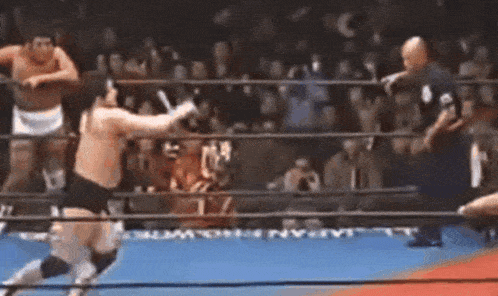 長州力 長州小力 GIF