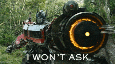 I Wont Ask A Second Time Optimus Prime GIF - I Wont Ask A Second Time Optimus Prime Autobots GIFs