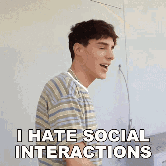 I Hate Social Interactions Raphael Gomes GIF - I Hate Social Interactions Raphael Gomes I Dont Like Social Gatherings GIFs