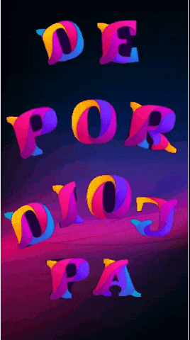a colorful poster of a predator with the word predator below him