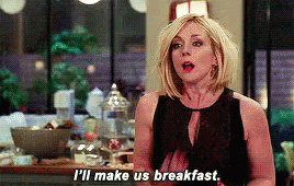I'Ll Make Us Breakfast GIF - Unbreakable Kimmy Schmidt Cooking Breakfast GIFs