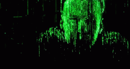 Neo Re-materializing - The Matrix Reloaded GIF - The Matrix Keanu Reeves Shades GIFs