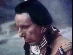 American Indian Tear GIF - American Indian Tear Close Up GIFs
