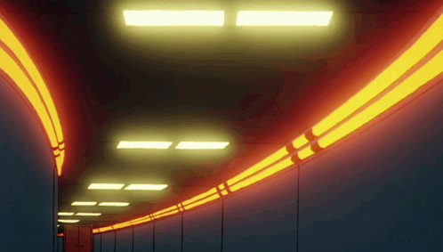 аниме дорога GIF - аниме дорога тоннель GIFs