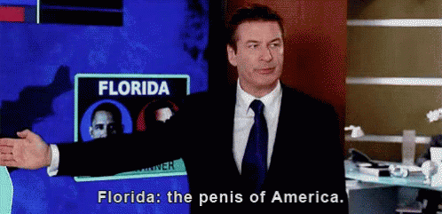 Florida; The Penis Of America. GIF - Florida Penis Thirtyrock GIFs