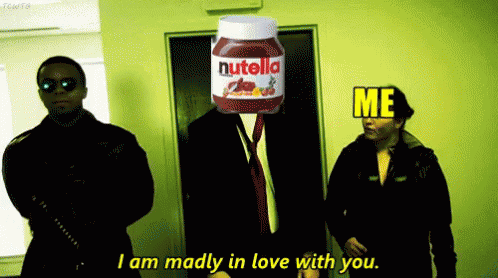Nutella, I'M Madly In Love With You - Nostalgia Critic GIF - Nostalgia Critic Doug Walker Tamara Chambers GIFs