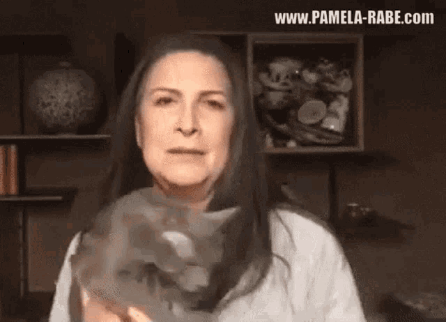 Pamela Rabe Cat GIF - Pamela Rabe Cat Pam Rabe GIFs