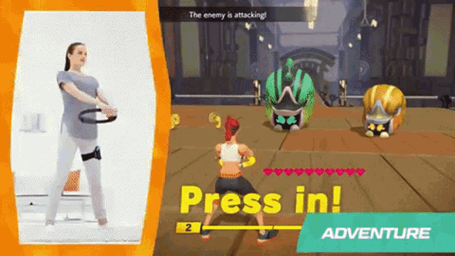 Ring Fit Adventure Nintendo GIF - Ring Fit Adventure Nintendo Switch GIFs
