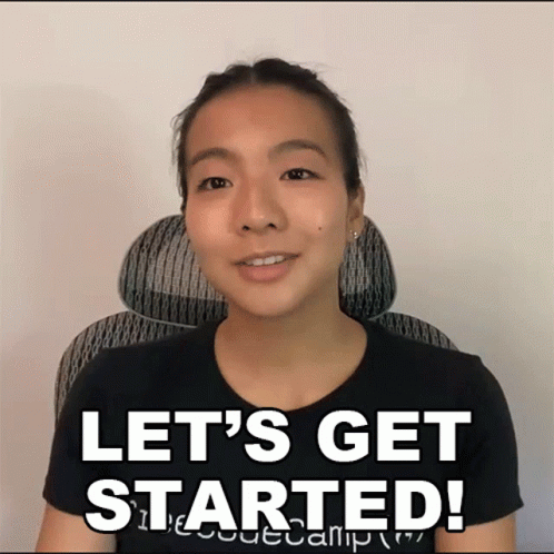 Lets Get Started Kylie Ying GIF