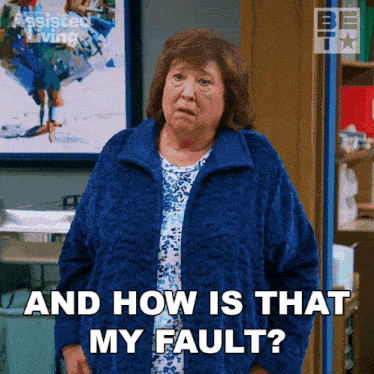 And How Is That My Fault River Smalls GIF - And How Is That My Fault River Smalls Assisted Living GIFs