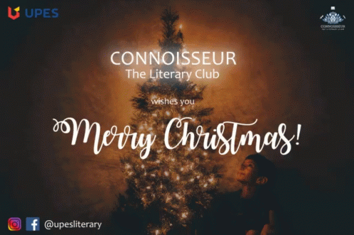 Merry Christmas Literary GIF - Merry Christmas Literary Club GIFs