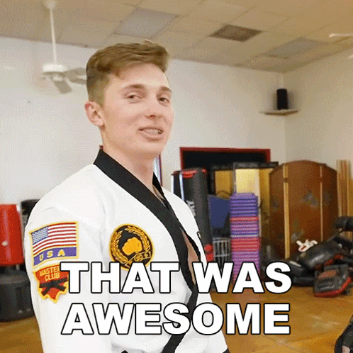 That Was Awesome Brandon William GIF - That Was Awesome Brandon William That Was Amazing GIFs