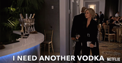 I Need Another Vodka Jane Fonda GIF - I Need Another Vodka Jane Fonda Grace Hanson GIFs