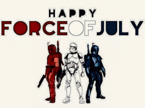 Storm Troopers July4th GIF
