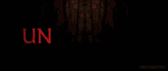 a black background with the word unwelcome in red letters