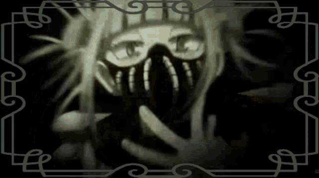 a picture of a girl with a mask on her face giving a peace sign