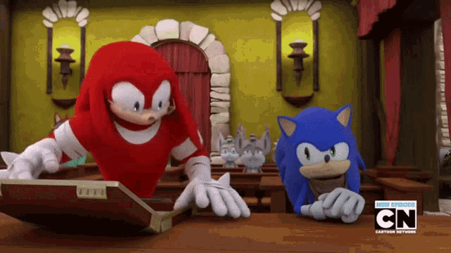 Sonic Boom Kunckles GIF
