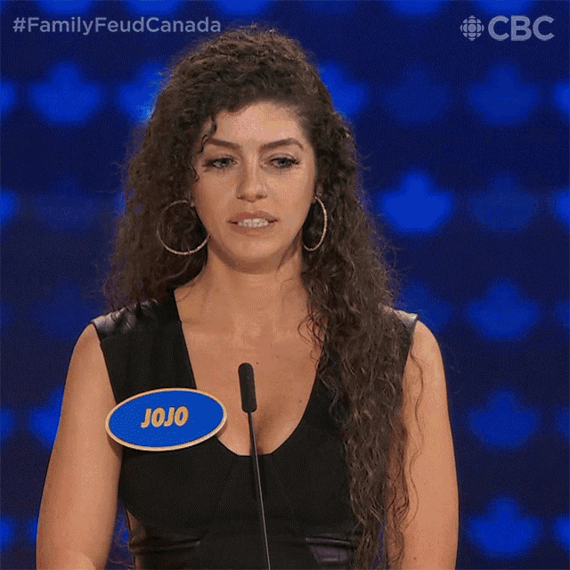 Nope Family Feud Canada GIF - Nope Family Feud Canada I Dont Know GIFs