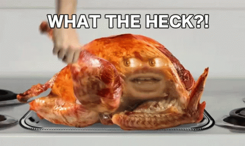 Turkey What The Heck GIF - Turkey What The Heck Surprised GIFs