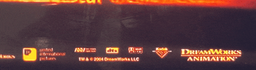 a blurred image of a dreamworks animation logo