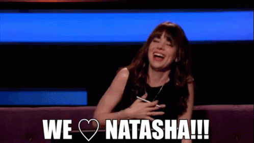 We Love Natasha GIF - We Love Natasha GIFs