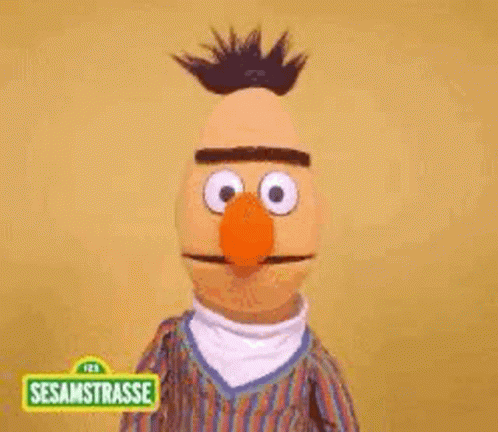 Bert Sesame Street GIF - Bert Sesame Street Sesamstrasse GIFs